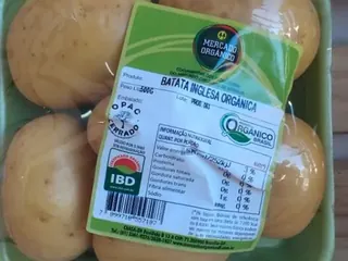 Batata inglesa orgânica